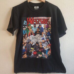 The Westside Legends West Coast Hip Hop Shirt Mens Medium Black Graphic Tee